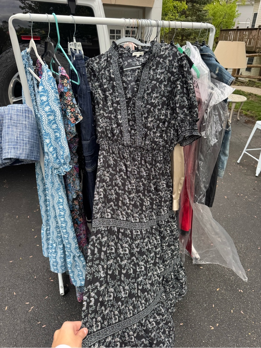 Max Studio floral dress